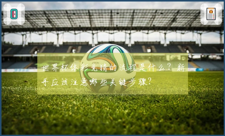 世界杯体彩竞猜的流程是什么？新手应该注意哪些关键步骤？